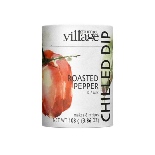 Gourmet Village Chilled Roasted Pepper Dip Canister