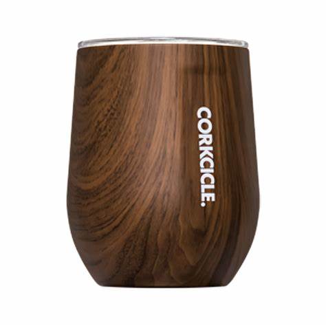 CORKCICLE - Stemless Cup Walnut Wood 12 oz