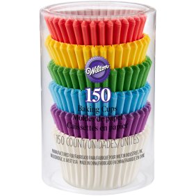 Cupcake Liners-Mini Rainbow