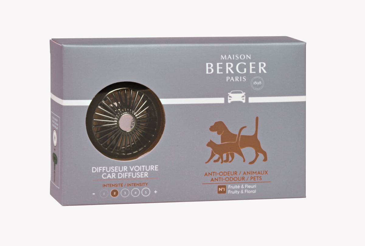 Maison Berger Car Diffuser Kit - Anti-Odor Animal
