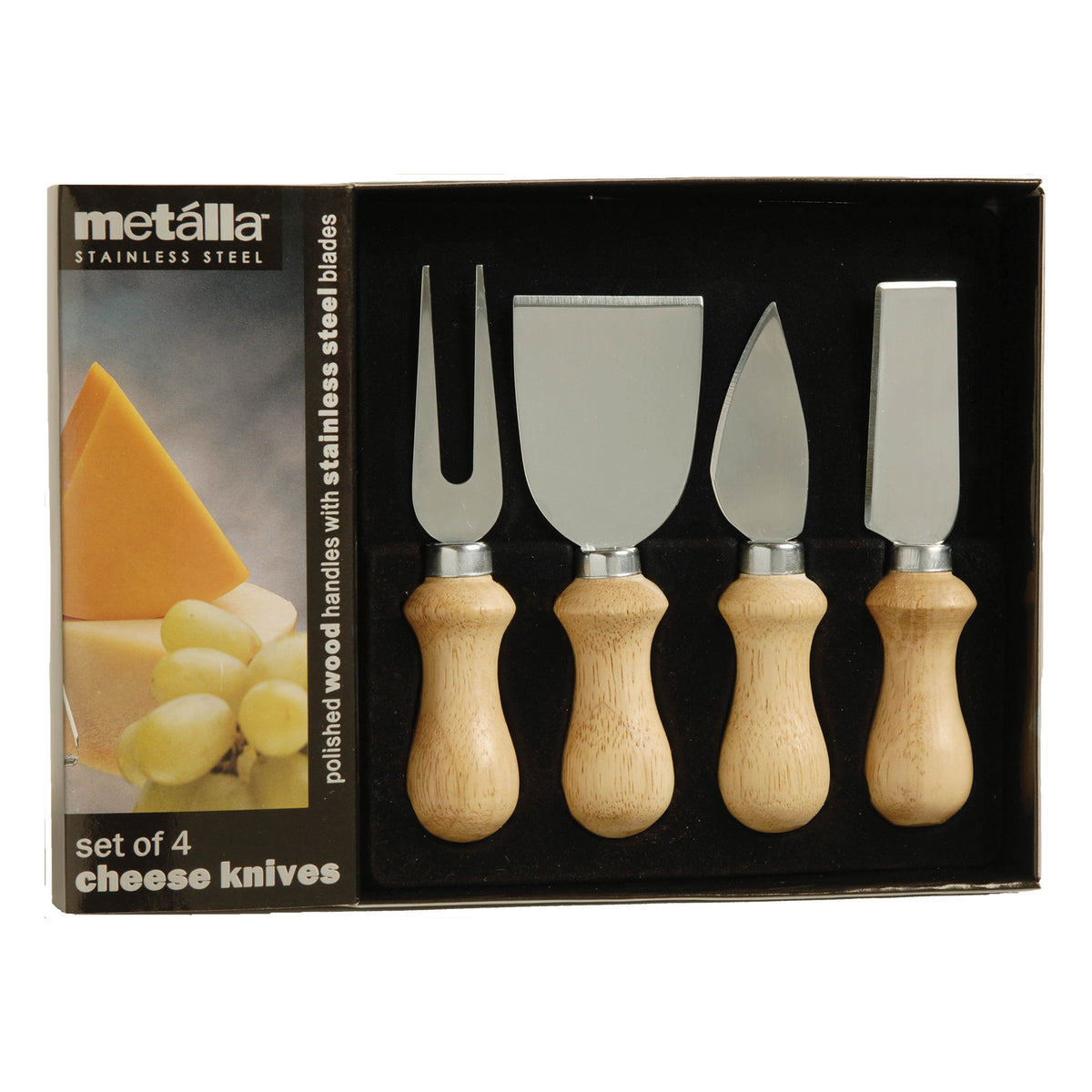 Cheese Knives Set-Wooden Handles