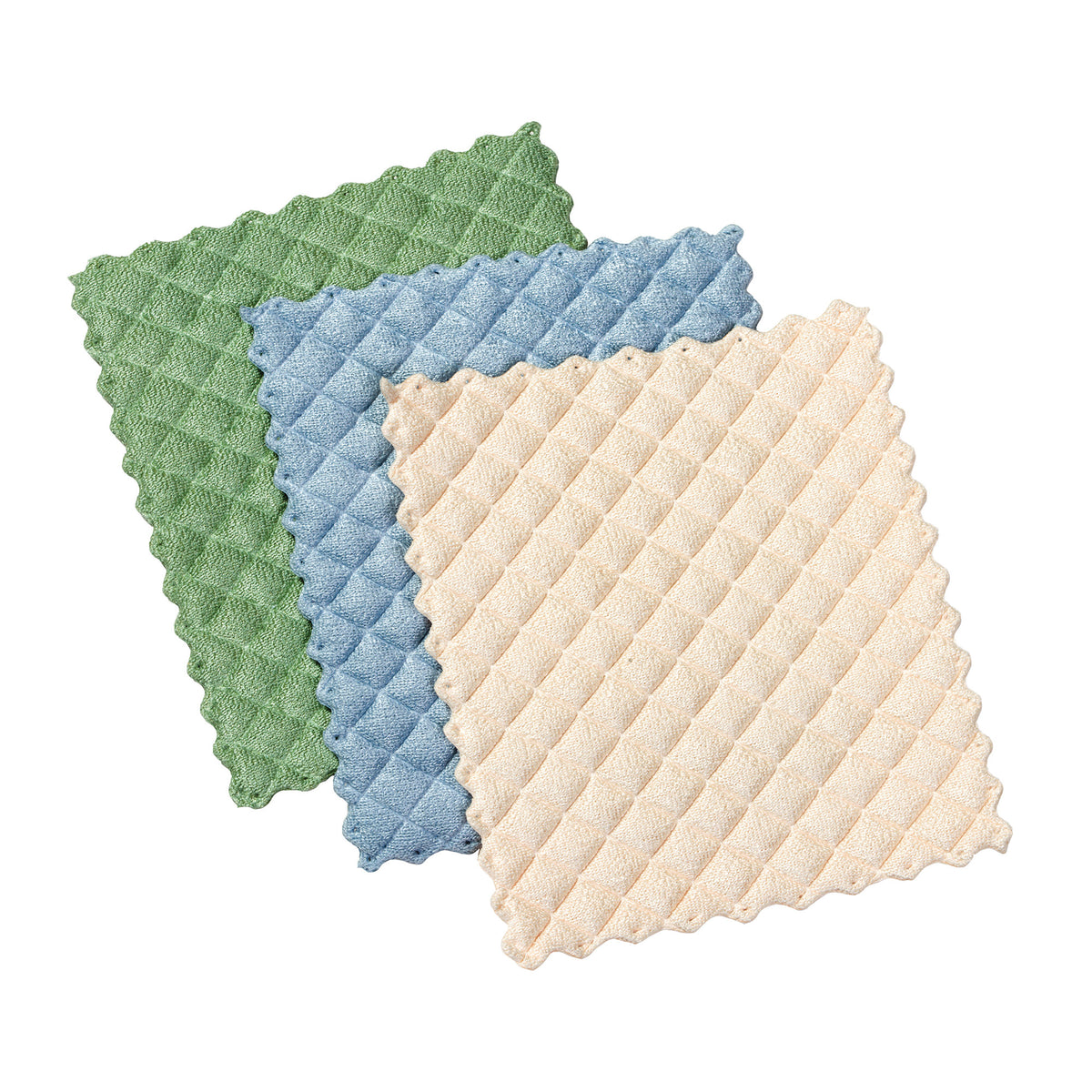Quilted Dish Cloths-3 pack