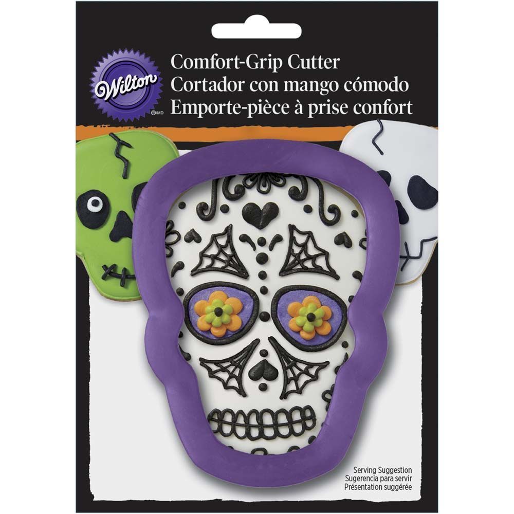 Cookie Cutter-Comfort Grip Skull