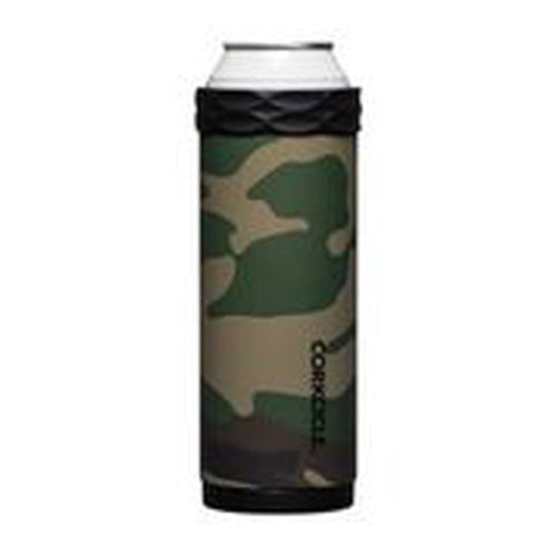 CORKCICLE - Can Cooler Slim - Woodland Camo